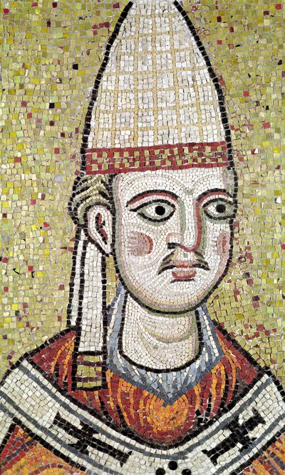 Pope Innocent III (mosaic) by Italian School
